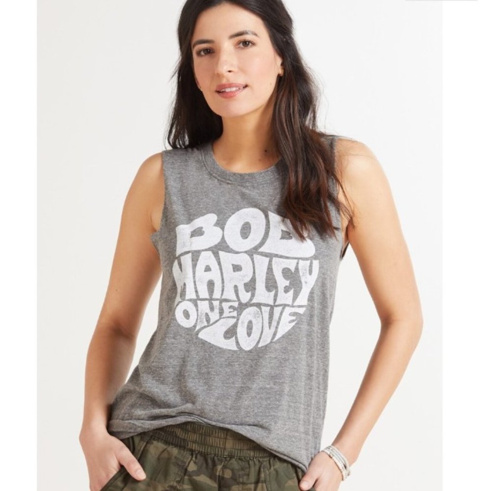 LetLuv Bob Marley One Love Graphic Tank from EVEREVE - Women's size Medium